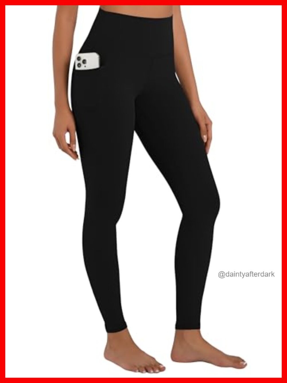 Women's High Waist Tummy Control Workout Leggings with Pockets